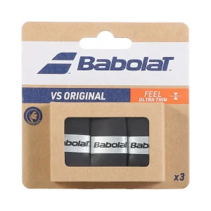 اورگریپ تنیس بابولات VS Original مشکی بسته 3 تایی-Babolat VS Original Overgrip Black
