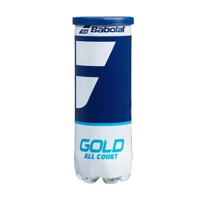 توپ تنیس بابولات Gold All Court تمام زمین ها قوطی 3 تایی-Babolat Gold All Court