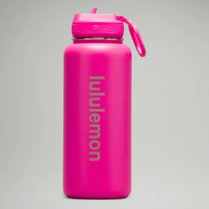 قمقمه آب لولولمون Lululemon Back to Life Sport Bottle 32oz Straw Lid