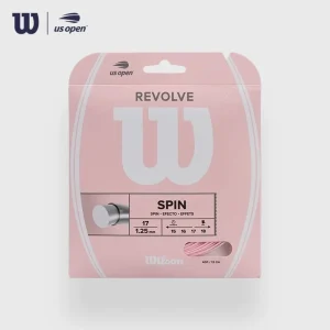 زه تنیس ویلسون Wilson Revolve Spin 17 صورتی