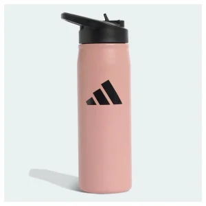 قمقمه آب آدیداس Adidas Metal Bottle Straw 0.6 صورتی نود