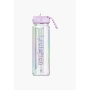 قمقمه آب لولولمون Lululemon Back to Life Clear Bottle 24oz Straw Lid